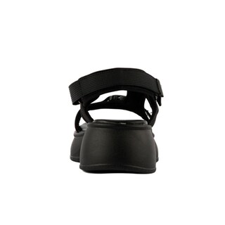 Foto 4 | Sandalia Plataforma Chunky Moda Para Mujer Walki Lucero Negro