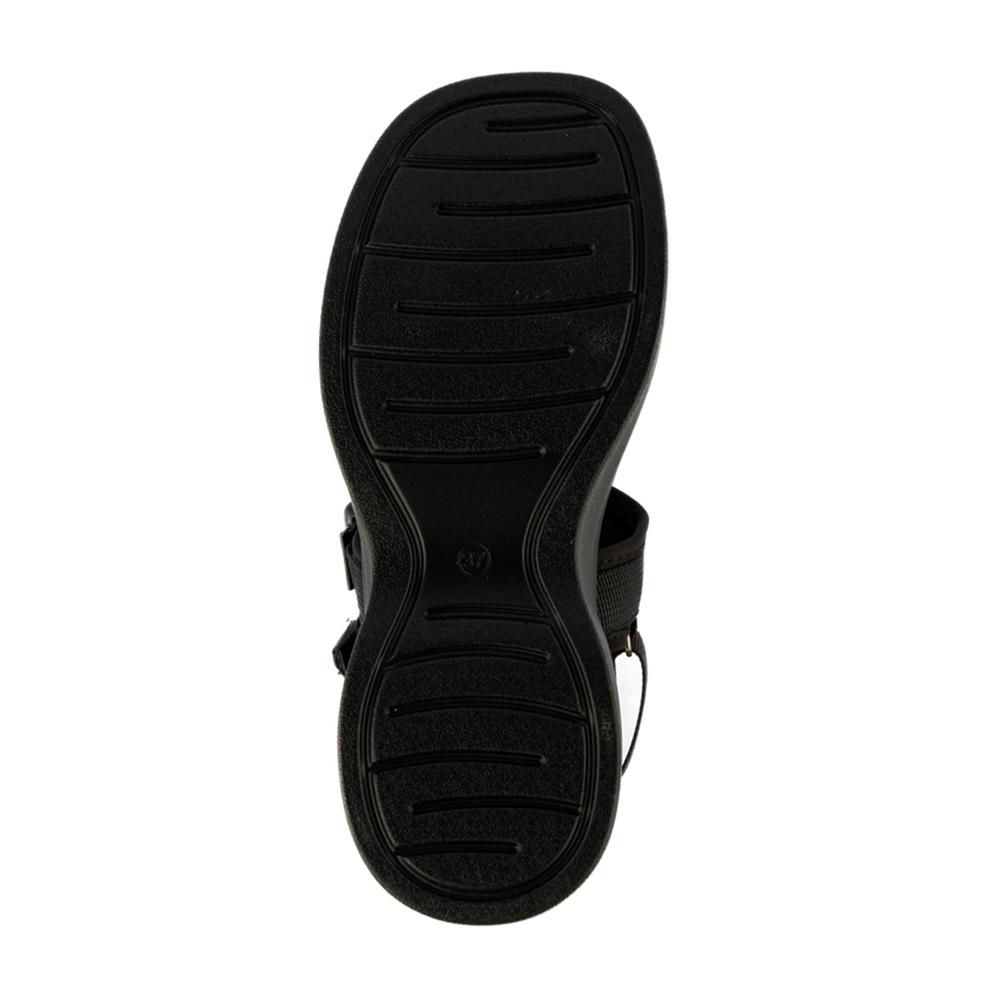 Foto 6 pulgar | Sandalia Plataforma Chunky Moda Para Mujer Walki Lucero Negro