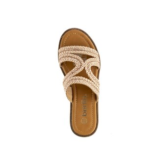 Foto 6 | Sandalia Tiras Flat Casual Boho Para Mujer Walki Clara Dorado