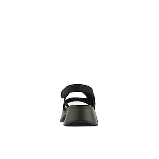 Foto 4 | Sandalia Plataforma Chunky Moda Para Mujer Walki Fabiana Negro