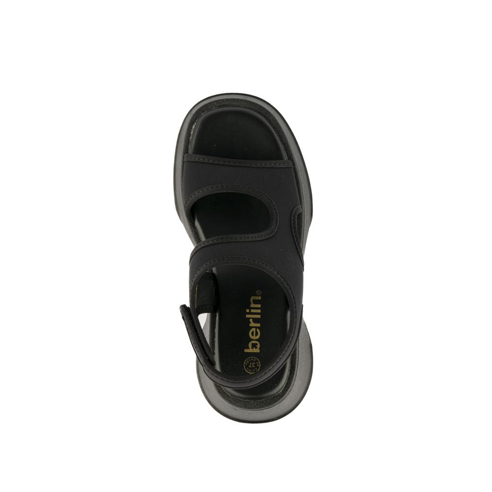 Foto 6 pulgar | Sandalia Plataforma Chunky Moda Para Mujer Walki Fabiana Negro