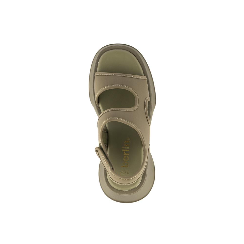 Foto 6 pulgar | Sandalia Plataforma Chunky Moda Para Mujer Walki Fabiana Verde