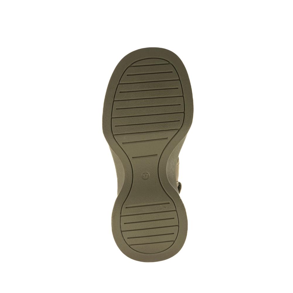 Foto 7 pulgar | Sandalia Plataforma Chunky Moda Para Mujer Walki Fabiana Verde