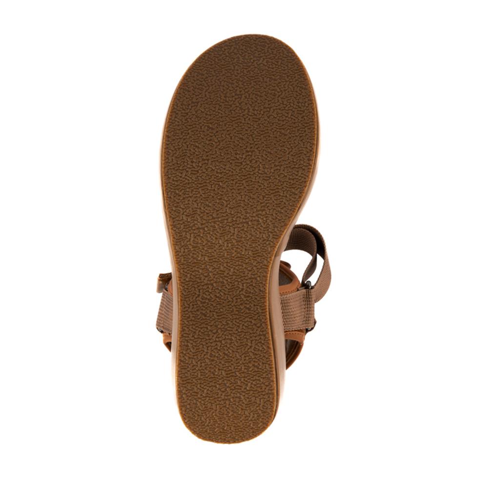 Foto 7 pulgar | Plataforma Alpargata Moda 10cm Para Mujer Walki Florencia Cafe