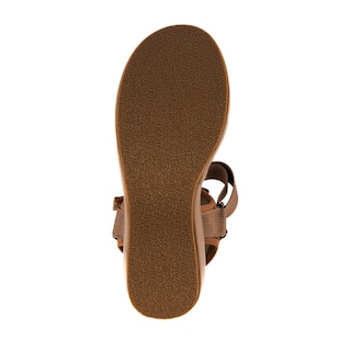 Foto 6 | Plataforma Alpargata Moda 10cm Para Mujer Walki Florencia Cafe