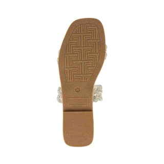 Foto 5 | Sandalia Tiras Flat Brillo Suela Para Mujer Walki Esther Plateado