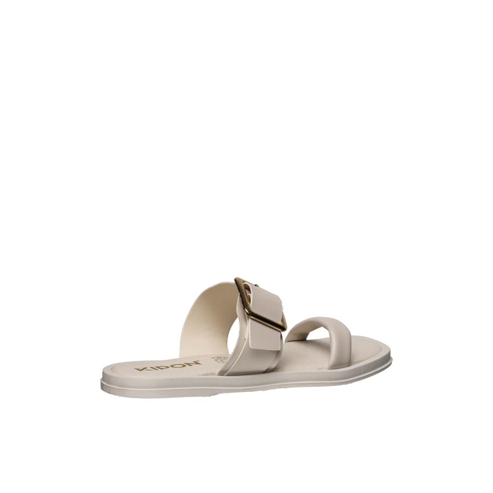 Foto 4 pulgar | Sandalia Kipon Mujer Piso Liviano Beige