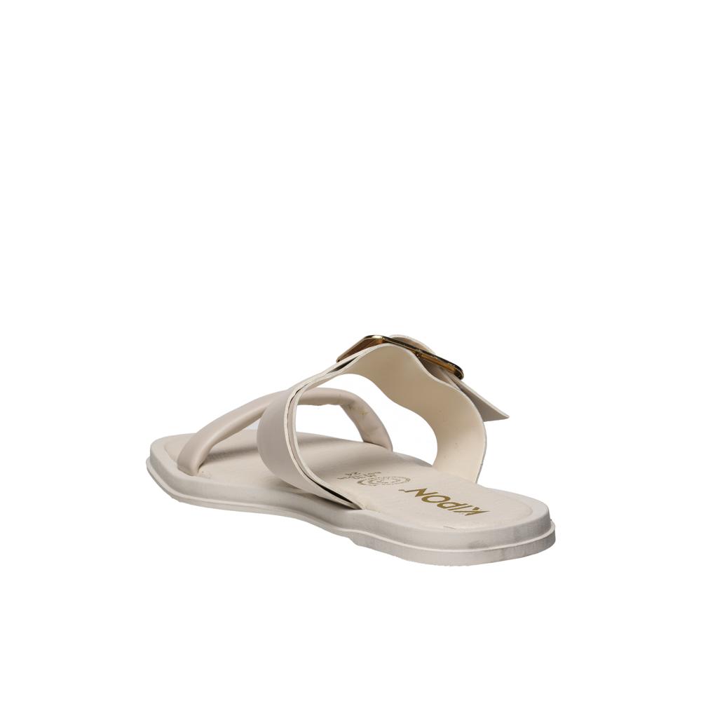 Foto 5 pulgar | Sandalia Kipon Mujer Piso Liviano Beige