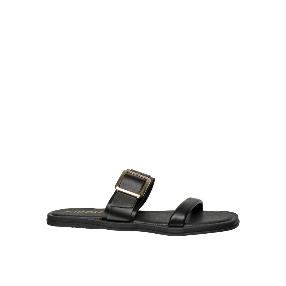 Foto 2 pulgar | Sandalia Kipon Mujer Piso Elegante Negro