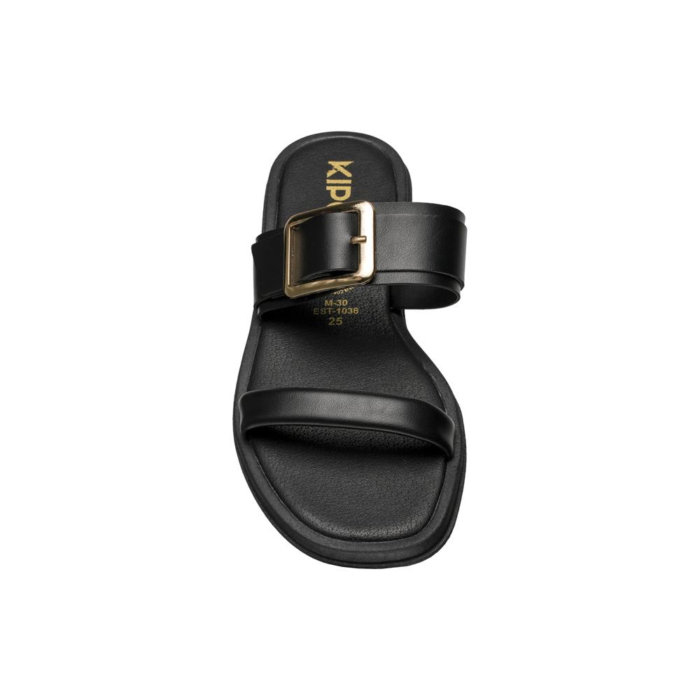 Foto 6 pulgar | Sandalia Kipon Mujer Piso Elegante Negro