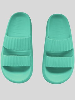 Foto 4 | Sandalias Para Mujer Para Alberca O Playa Sand-1010 Verde Menta Sponch Antideslizante