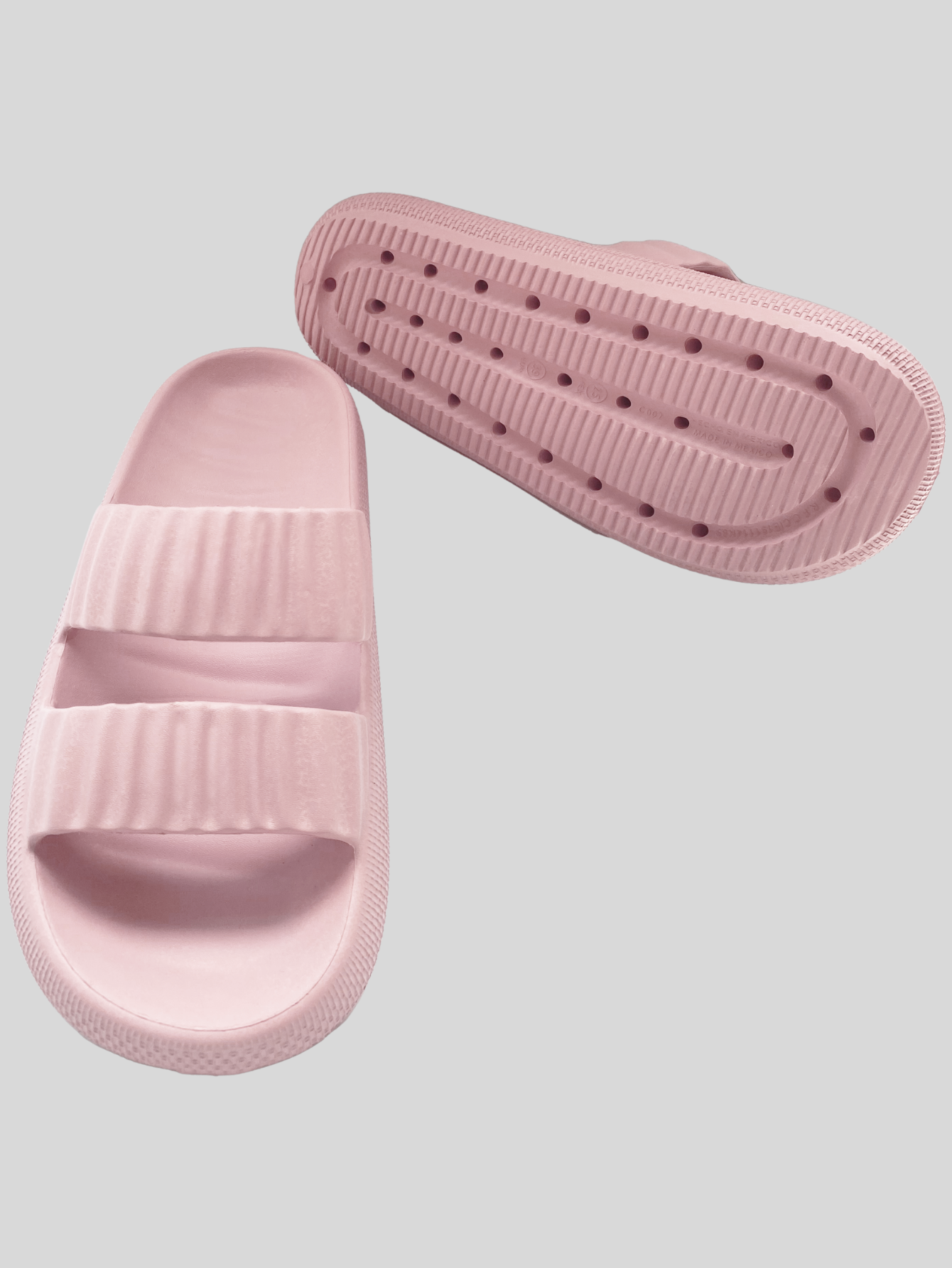 Foto 4 pulgar | Sandalias Para Mujer Para Alberca O Playa Sand-1010 Nude Sponch Antideslizante