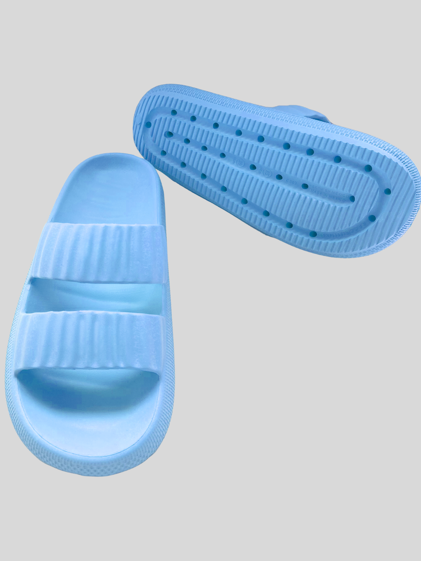 Foto 4 pulgar | Sandalias Para Mujer Para Alberca O Playa Sand-1010 Azul Sponch Antideslizante