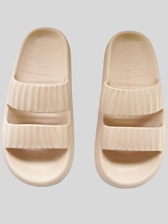 Foto 4 | Sandalias Para Mujer Para Alberca O Playa Sand-1010 Beige Sponch Antideslizante