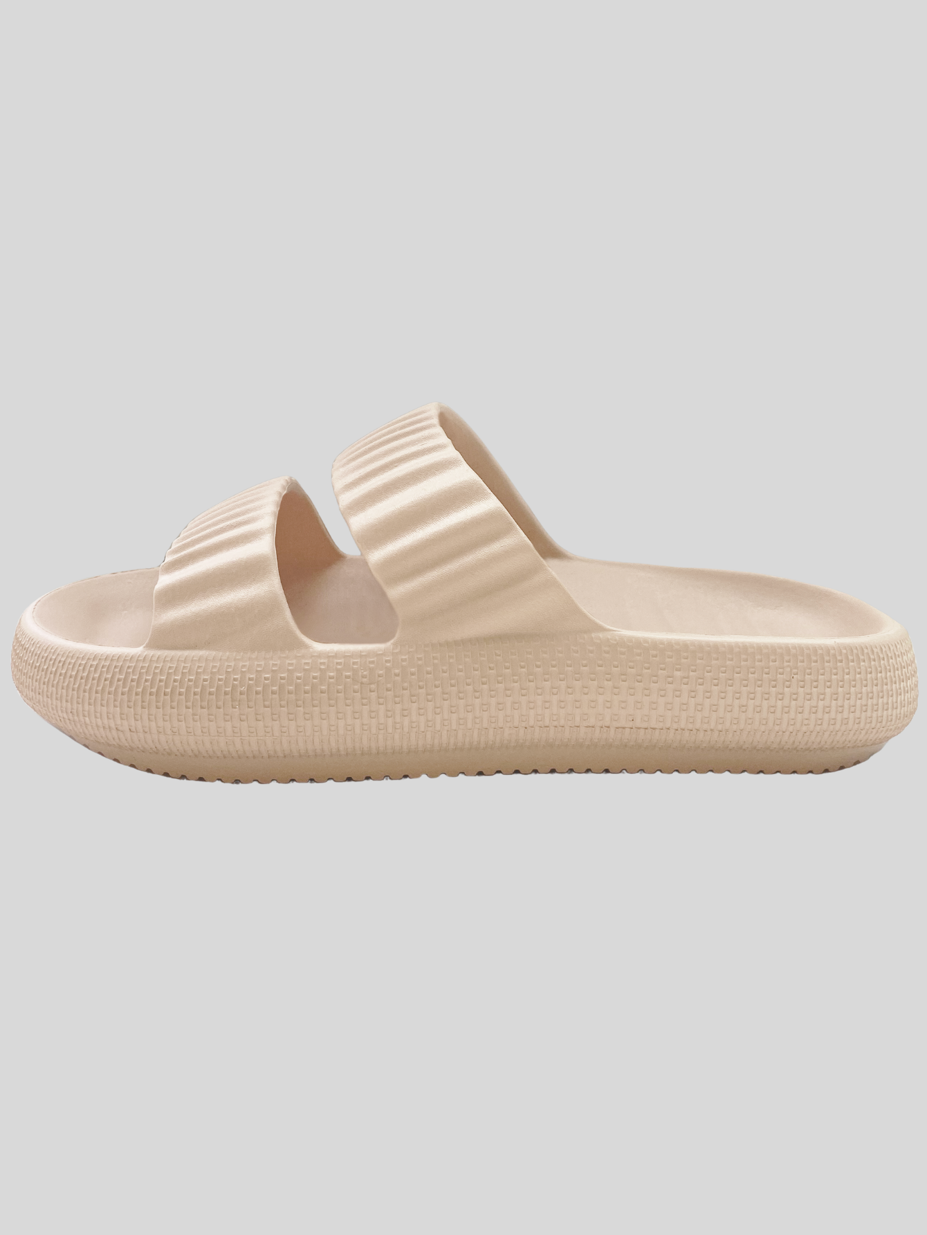 Foto 7 pulgar | Sandalias Para Mujer Para Alberca O Playa Sand-1010 Beige Sponch Antideslizante