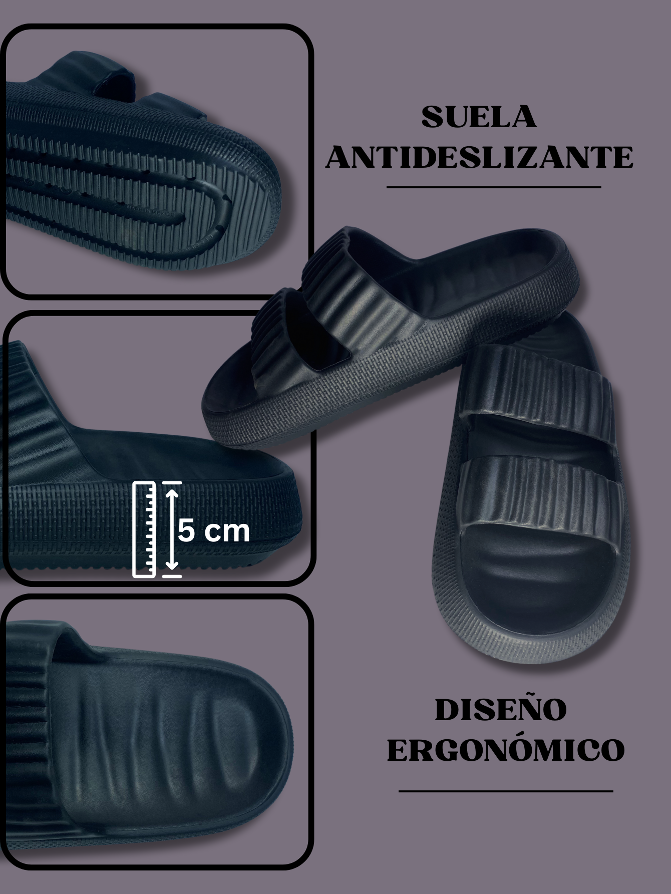 Foto 9 pulgar | Sandalias Para Mujer Para Alberca O Playa Sand-1010 Beige Sponch Antideslizante