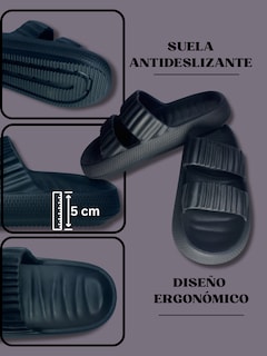 Foto 8 | Sandalias Para Mujer Para Alberca O Playa Sand-1010 Beige Sponch Antideslizante