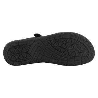 Foto 4 | Sandalias De Piso Exterior Piel Vegana Color Negro Para Mujer De Rbcollection