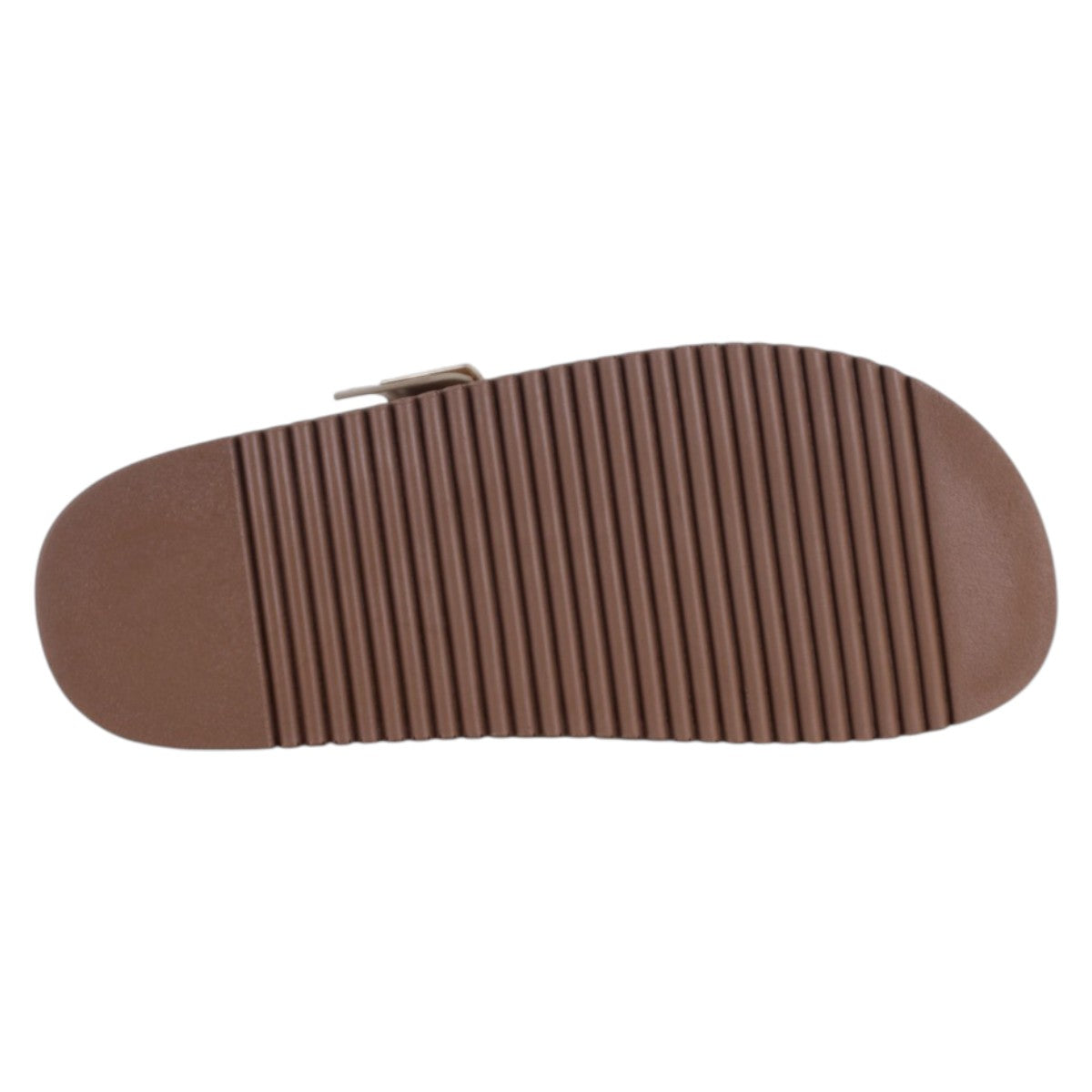 Foto 5 pulgar | Sandalias De Piso Exterior Piel Vegana Color Beige Para Mujer De Rbcollection