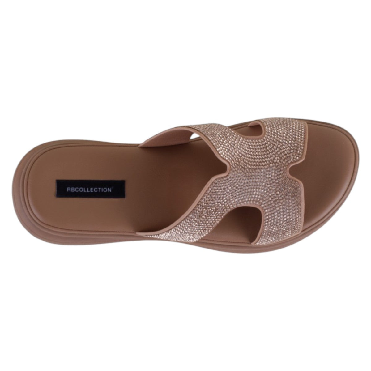 Foto 4 pulgar | Sandalias De Piso Exterior Sintético Color Café Para Mujer De Rbcollection