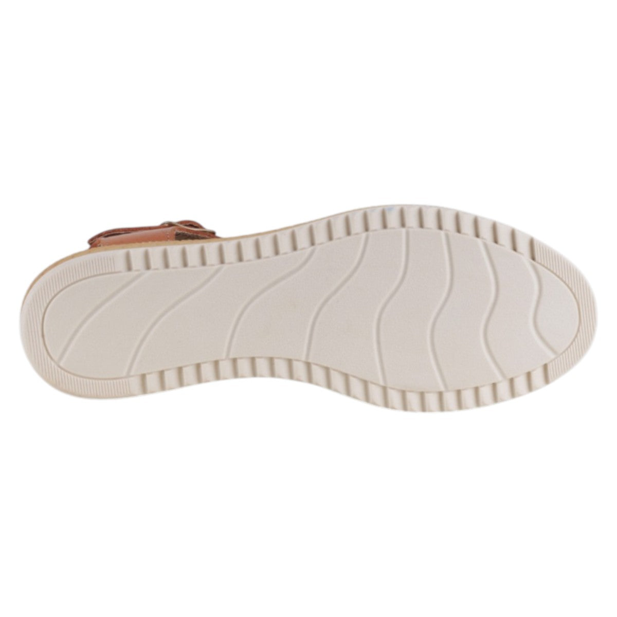 Foto 5 pulgar | Sandalias De Piso Exterior Piel Color Café Para Mujer De Rbcollection