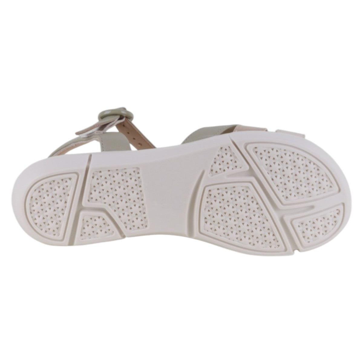 Foto 5 pulgar | Sandalias De Piso Exterior Piel Vegana Color Beige Para Mujer De Rbcollection