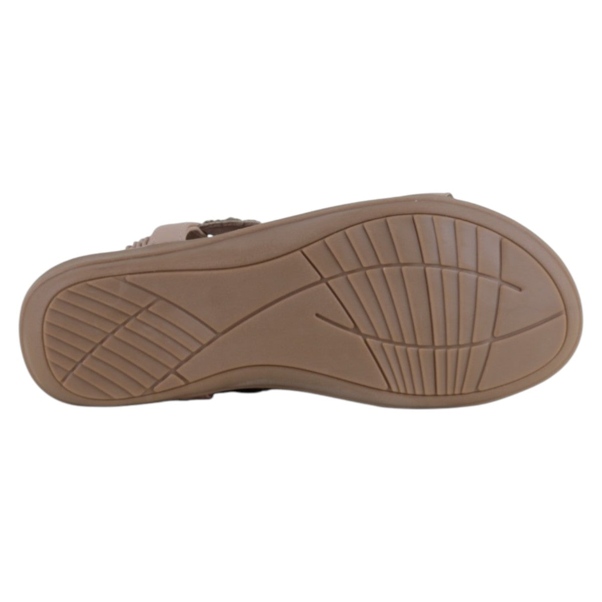 Foto 5 pulgar | Sandalias De Piso Exterior Piel Vegana Color Café Para Mujer De Rbcollection