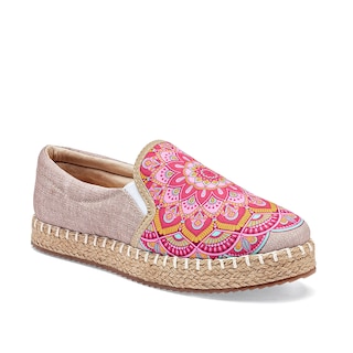 Foto 1 | Mora Tierra Sandalia Para Mujer Beige Multicolor