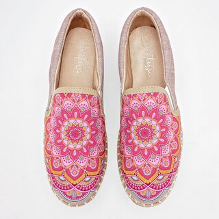 Foto 3 | Mora Tierra Sandalia Para Mujer Beige Multicolor
