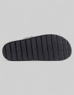 Foto 4 | Sandalias De Piso Exterior Piel Vegana Color Negro Para Mujer De Rbcollection