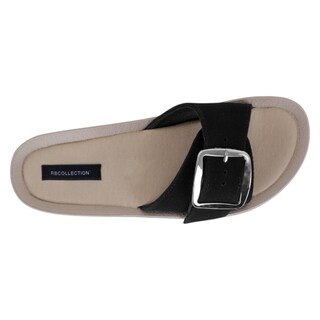 Foto 3 | Sandalias De Piso Exterior Textil Color Negro Para Mujer De Rbbasics