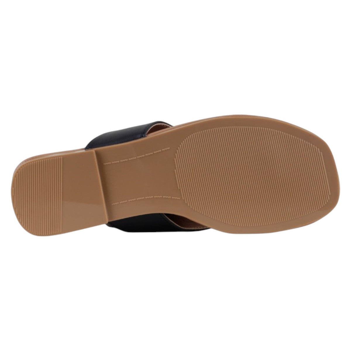 Foto 5 pulgar | Sandalias De Piso Exterior Piel Vegana Color Negro Para Mujer De Rbbasics