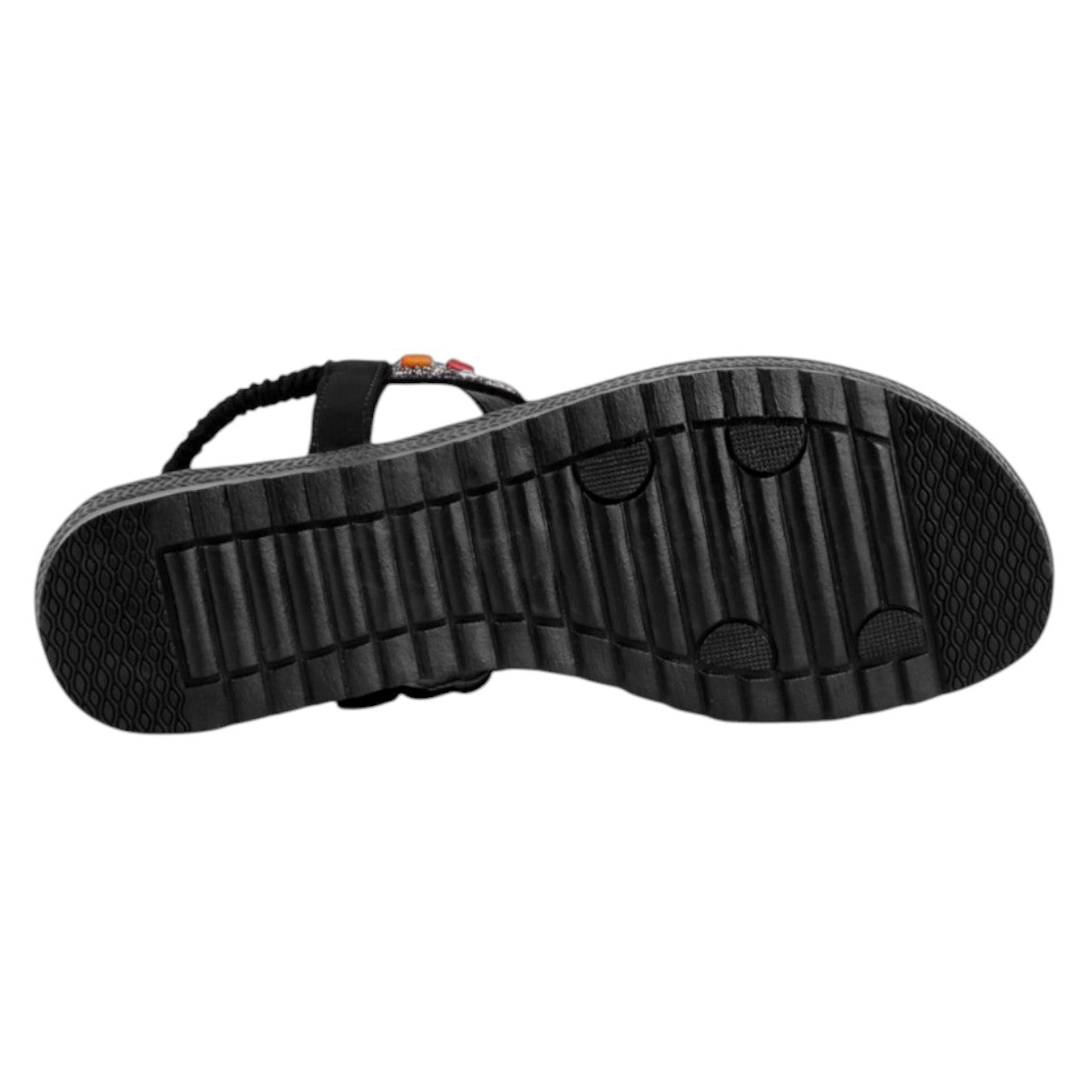Foto 5 pulgar | Sandalias De Piso Exterior Sintético Color Negro Para Mujer De Rbbasics