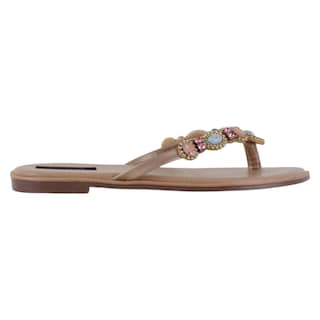Foto 2 | Sandalias De Piso Exterior Sintético Color Dorado Para Mujer De Rbbasics
