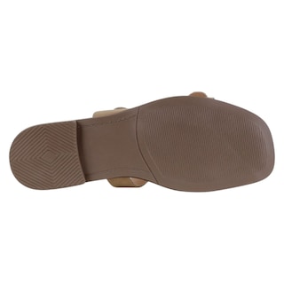Foto 4 | Sandalias De Piso Exterior Textil Color Café Para Mujer De Rbbasics