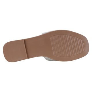 Foto 4 | Sandalias De Piso Exterior Sintético Color Plata Para Mujer De Rbbasics