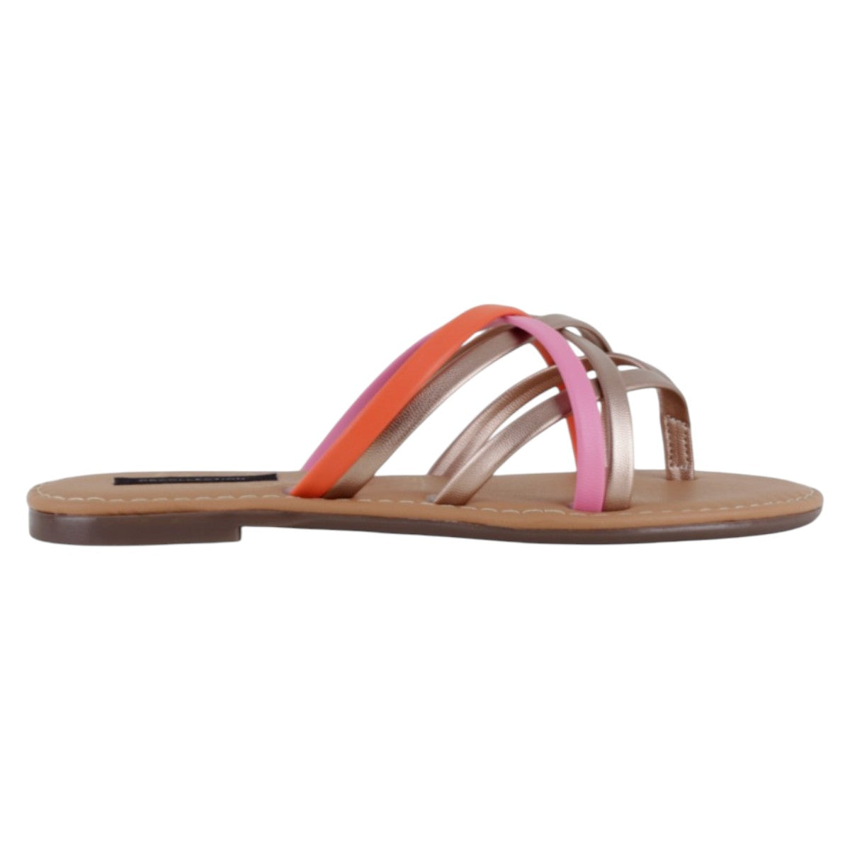 Foto 3 pulgar | Sandalias De Piso Exterior Sintético Color Multicolor Para Mujer De Rbbasics