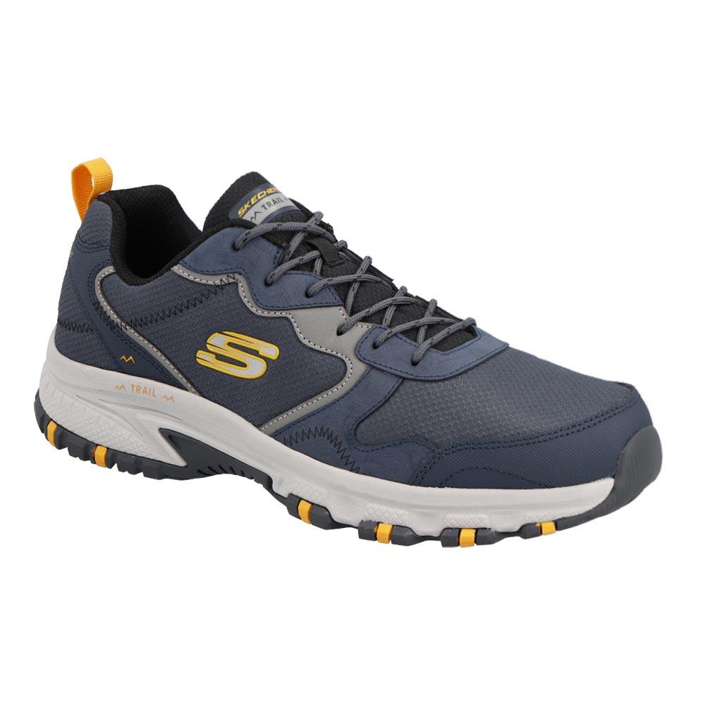 Tenis Hombre Skechers Senderismo Caminata Resistentes color Azul