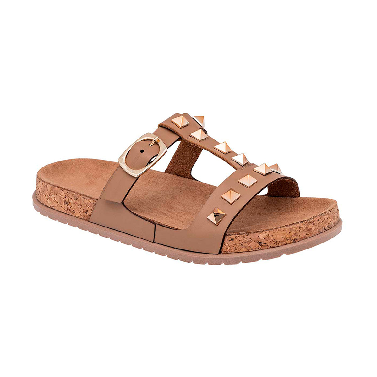 Sandalias de Piso para Mujer Rbbasics color Beige