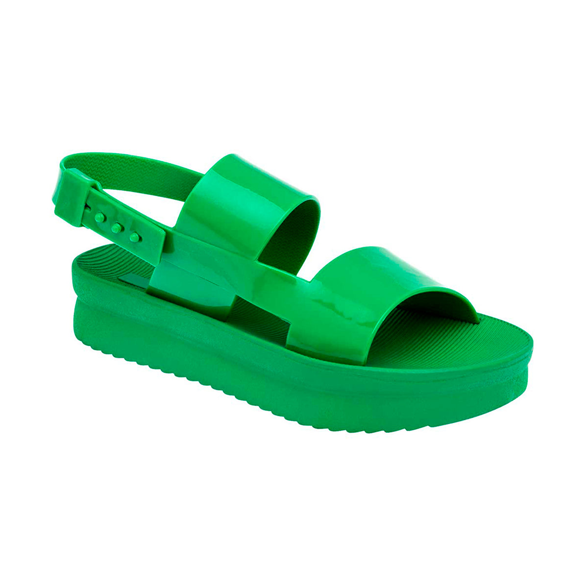 Sandalias de Piso para Mujer Rbbasics color Verde