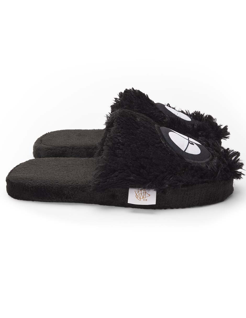 Foto 3 | Pantuflas Erizo Clothing Monstruo color Negro para Mujer