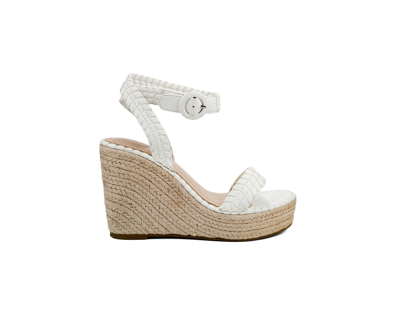 Foto 3 pulgar | Sandalia Lob Footwear PU U 92503074 color Blanco para Dama