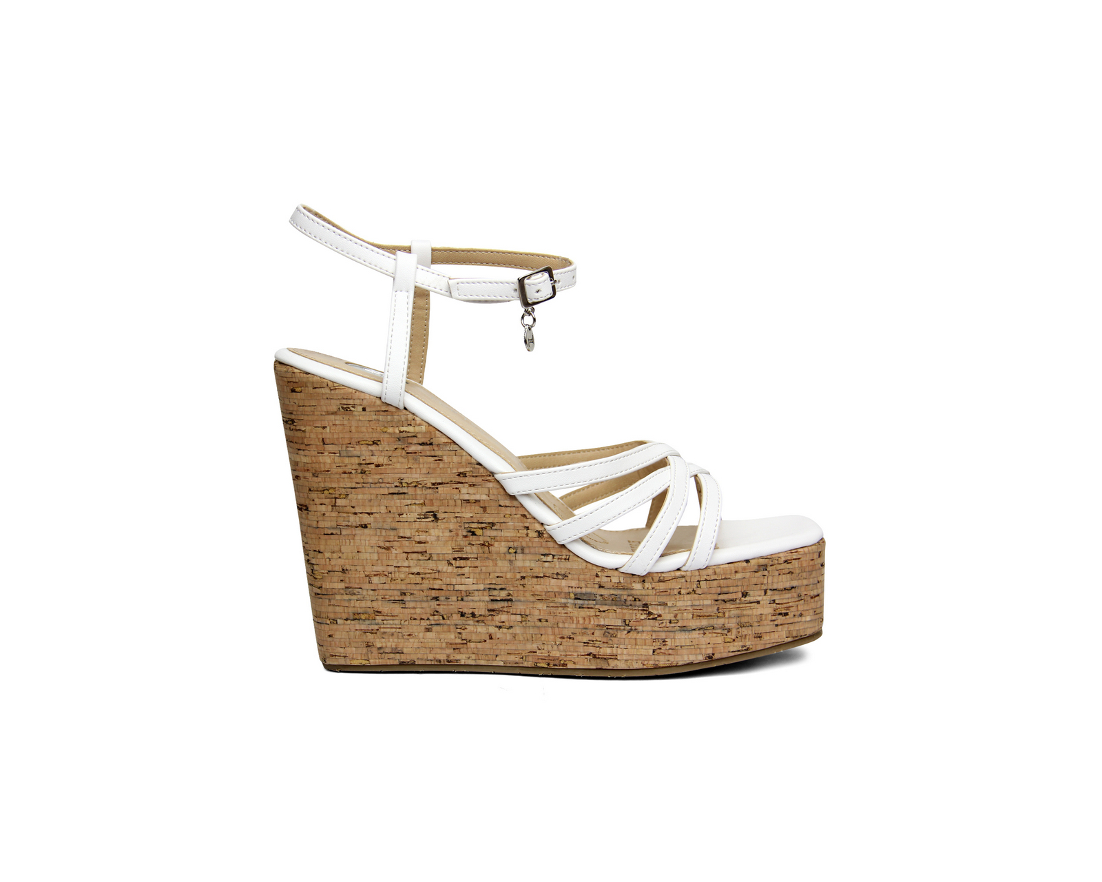 Foto 3 | Sandalia Lob Footwear Basic Only color Blanco para Mujer