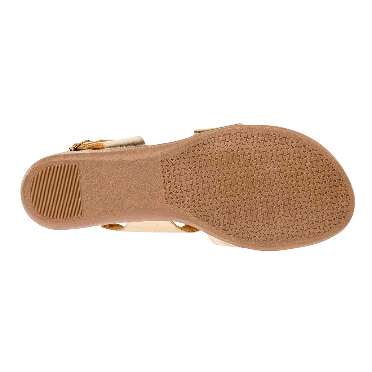 Foto 4 pulgar | Sandalias De Piso Rbcollection Exterior Sintético Color Oro