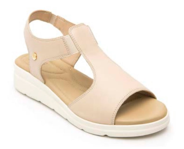 Foto 1 | Sandalias Flexi 124202 Beige
