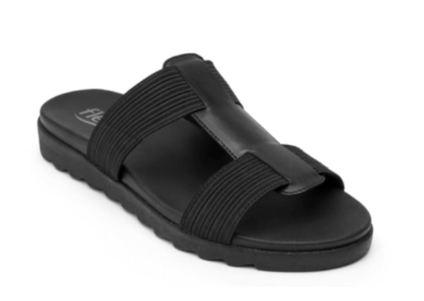 Foto 2 pulgar | Sandalias Flexi color Negro para Mujer