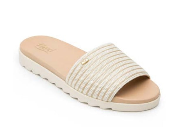 Foto 2 pulgar | Sandalias Flexi 107112 Beige para Mujer