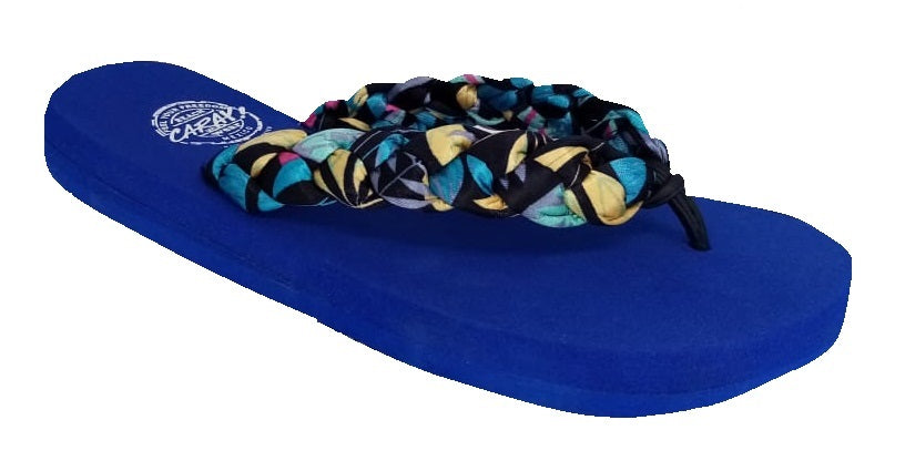 Foto 2 pulgar | Sandalias Caray color Azul para Mujer