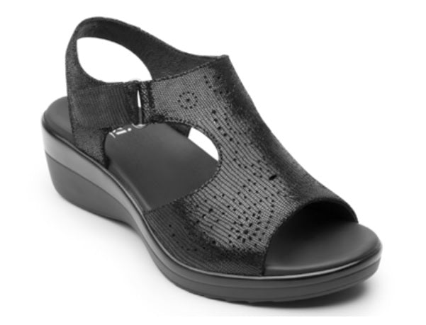 Foto 2 pulgar | Sandalias Flexi color Negro para Mujer