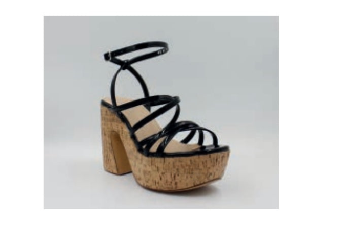 Foto 2 pulgar | Sandalias Danae Nuñez Negro para Mujer